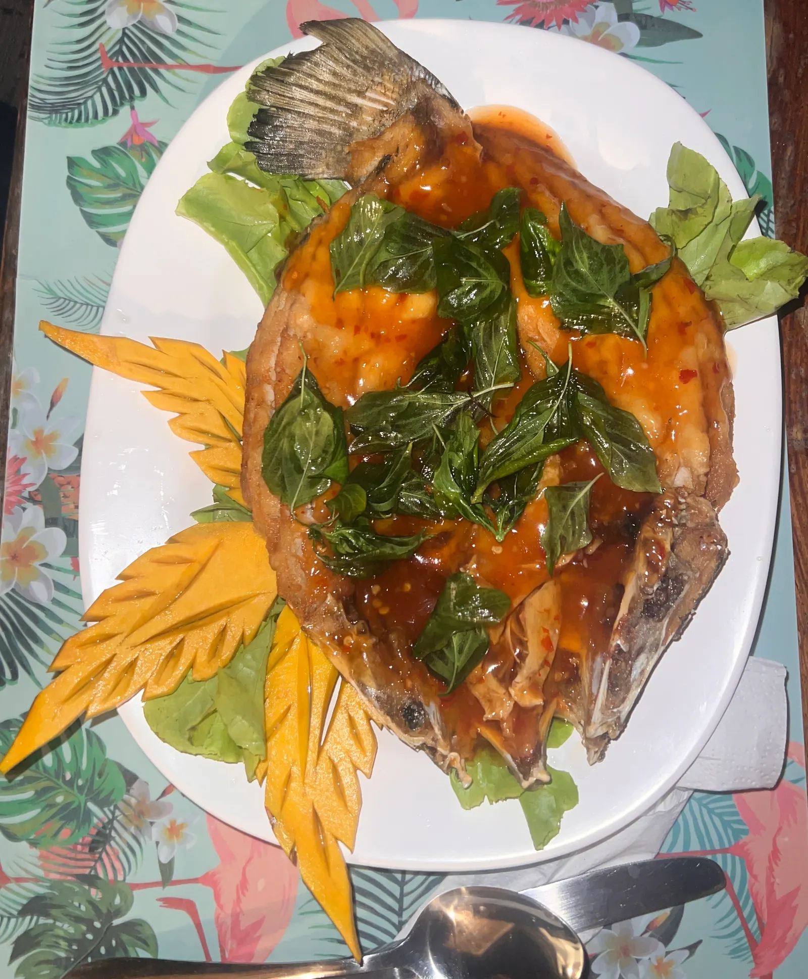 Sweet and Sour Deep Fish